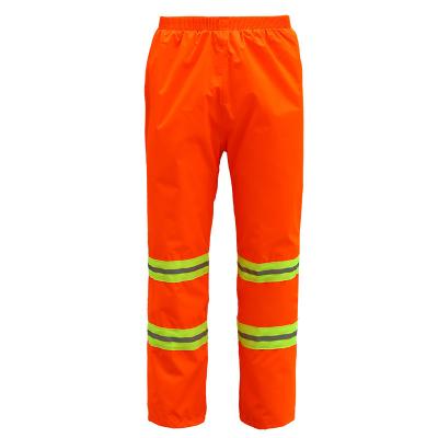 China Custom Polyester High Visibility Safety Waterproof Men's Labor Reflective Reflective Pants for sale