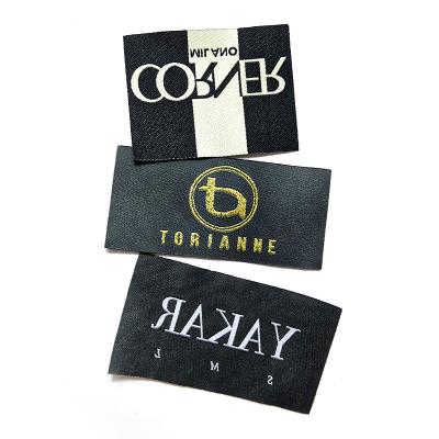 China 2021 New Professional High Density Label Woven Label Sustainable Label Accessories For Hats for sale