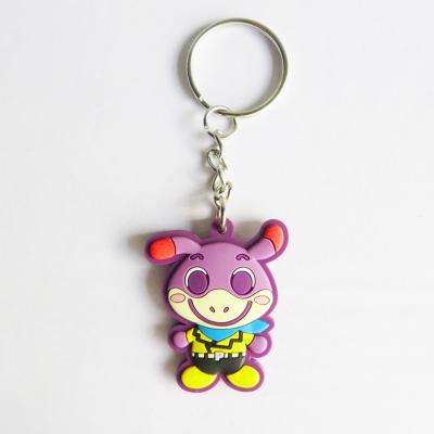 China Modern 2d rubber key holder chains key promotion custom pvc 3d soft key chain for sale