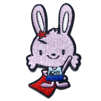 China Handmade Luxury Cartoon Custom Embroidered Woven Patch Iron On/sew On Apparel for sale