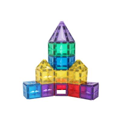 China 2021 Fast Delivery 3D Building Toy Cheap Building Blocks Magnet Tiles Kids Toys Educational Toys for sale