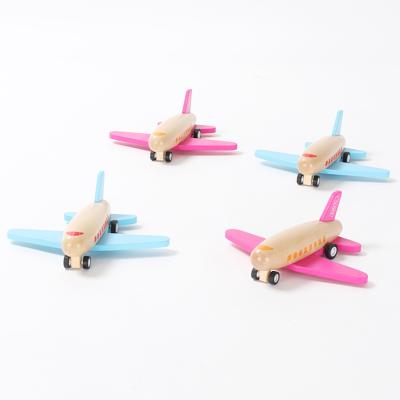 China DIY Educational Wooden Airplane Set Mntl Educational Wooden Airplane Toys Stem Diy Wooden Airplane Toys Puzzle Airplane For Kids for sale