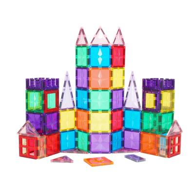 China New star toy 2021 building shape diy magnetic constructor diy design 108pcs Educational Montessori Toys EN71,ASTM,CPSC,CE for sale