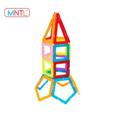 China MNTL 88PCS Mini Magnetic Tiles Building Blocks Toy Set 3D Designer Educational Toys For Children Gift for sale