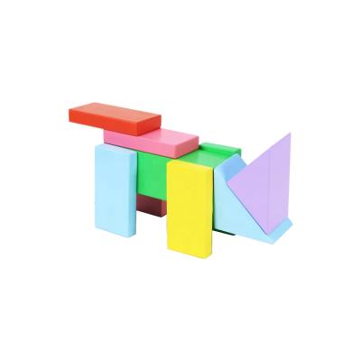 China Wooden Magnetic Blocks Toy New Design Wooden Educational Magnetic Wooden Blocks Children Building Blocks Toys for sale