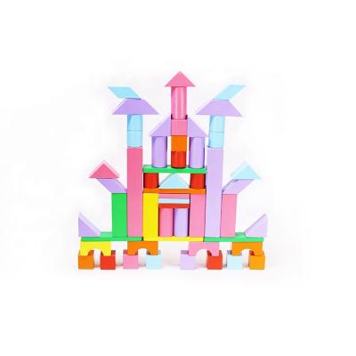 China Building Toy Hot Style Wooden Magnetic Block Educational Wooden Toys For Children for sale