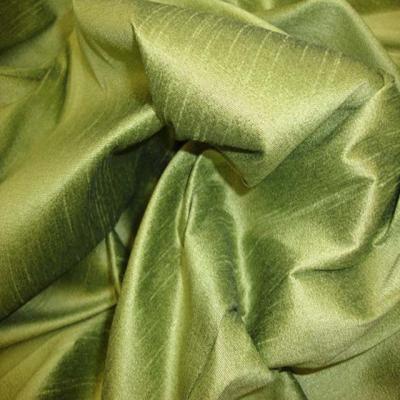 China Anti-static roving silk dupioni fabric for home textile curtain pillow cloth for sale