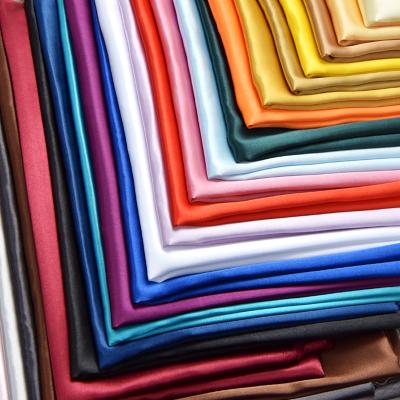 China 100% Matte Glossy Anti-Static Polyester Satin Fabric for sale