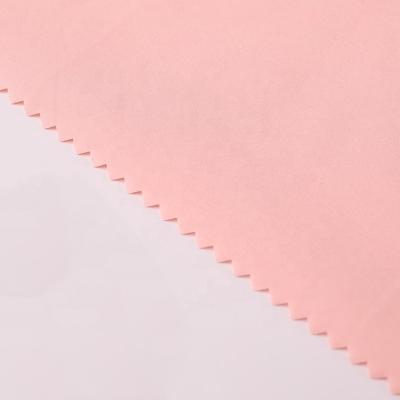 China Dewspo 240T poly waterproof taffeta pongee fabric for clothing and banner cloth for sale