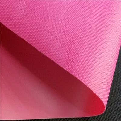 China Waterproof Polyester Fabric PVC Coated %100 Polyester Oxford Fabric. fabric polyester for sale