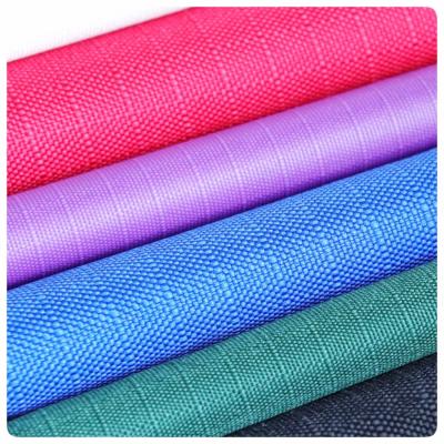 China Waterproof 600D 1200D polyester ripstop oxford fabric with waterproof and breathable PU coating for horse blanket for sale