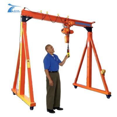 China high quality Portable Gantry Crane 1t,2t,3t,5t,7.5t,10t,15t,20t steel for sale