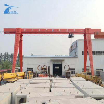 China 60t china supplier single girder gantry crane travelling cranes with electric hoist for sale