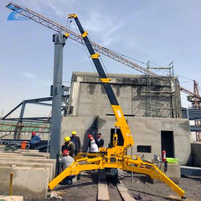 China new technology crawler spider crane 8ton for construction for sale for sale