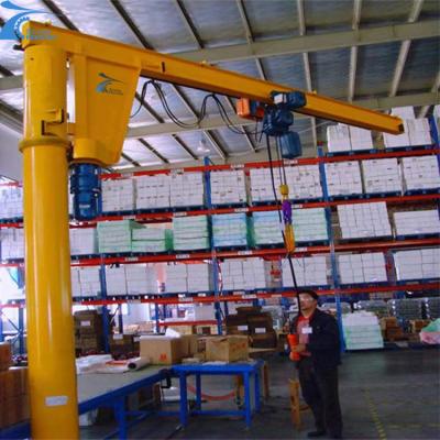 中国 360 degree slewing ground mounted 500kg 1 ton 2 ton 3 ton 5 ton small jib crane from China 販売のため