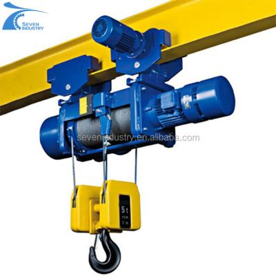 China Goods Lifting Tools 5 Ton Wire Rope Electric Hoist Frame for sale