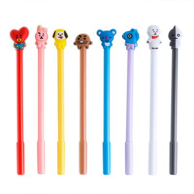 China Normal Creative Gel Pen Student Stationery Water Based Pen Signature Cartoon Pen for sale