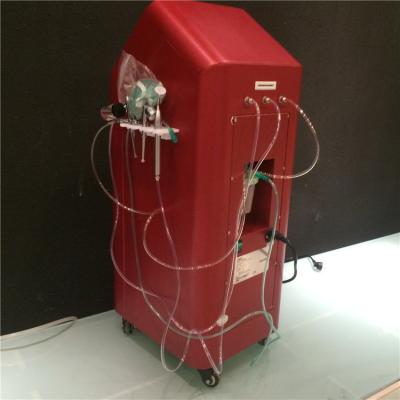 China Skin Rejuvenation Oxygen Beauty Machine 500mm Jet Distance Red Color for sale