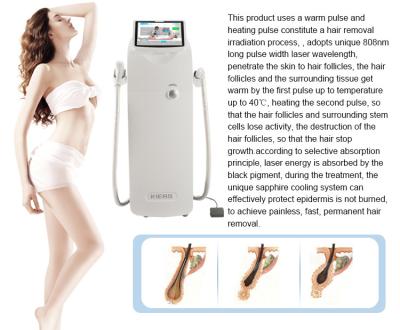 China Continuous Permanent Hair Removal Machine , Permanent Hair Removal Device for sale