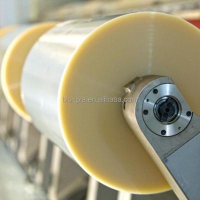 China Biodegradable Lamination PLA Matte Film And BOPLA Degradable Film Roll for sale