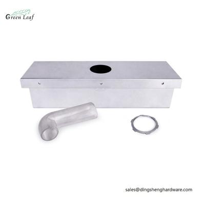 China Modern Desgin Exhaust Fan System Rooftop Grease Trap Grease Box Grease Trap for sale