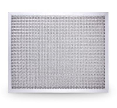 China Low Shape And Size Aluminum Mesh Washable Air Filter Rust Resistance Flexibility Resistant for sale