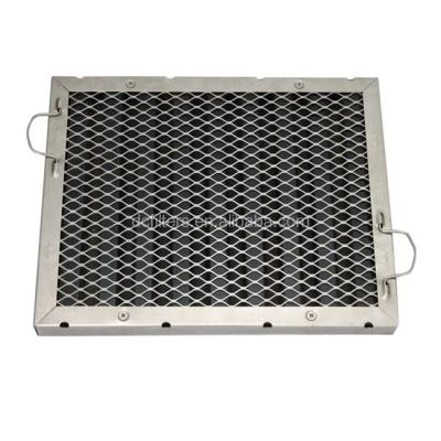 China Firm Wood Spark Arrester Range Hood Baffle Grease Burning Filter for sale