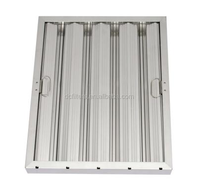 China UL/CUL/NSF Listed UL 1046/NSF Listed Kitchen Equipment Exhaust Hood Baffle Grease Filter for sale