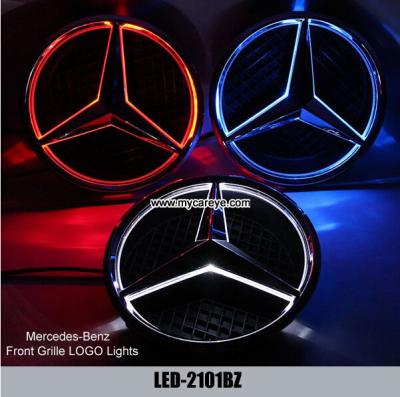 China Klasse W251 Mercedes-Benzs R Front-Grilllogo LED Lichtbenz Aufschriftbeleuchtung oben zu verkaufen