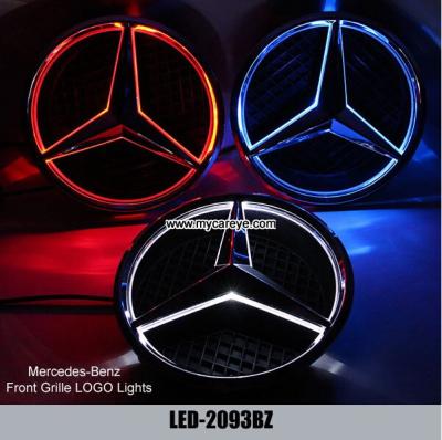 China Klasse W166 Mercedes-Benzs GL Front-Grilllogo LED Licht-Emblem führte Lampe zu verkaufen