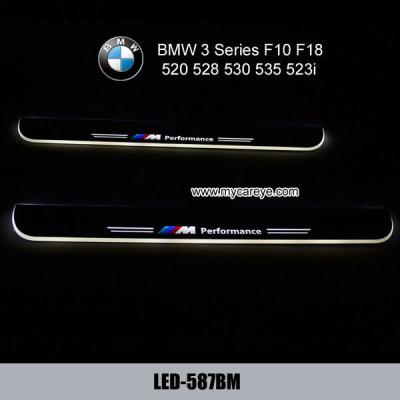 China BMW 3 series F10 F18 520 528 530 535 luces LED de la placa del travesaño de la puerta de coche 523i en venta