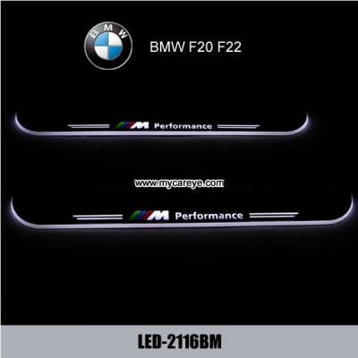 China Las luces LED de encargo de la recepción de la puerta de coche de BMW F20 F22 venden al por mayor el pedal auto del travesaño en venta