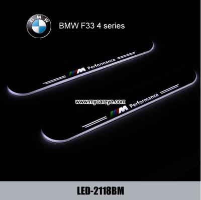 China BMW F33 4 series del coche de la luz de logotipo en venta a prueba de agua de las luces LED del pedal de la puerta en venta