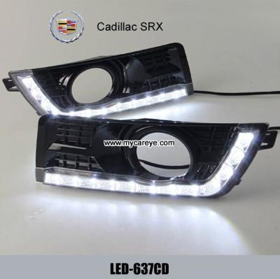 China Mercado de accesorios diurno de las linternas del coche de la luz corriente de Cadillac SRX DRL LED en venta