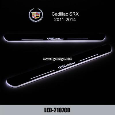 China Venda la placa del desgaste del travesaño de la puerta de coche de la luz del accesorio auto LED para Cadillac SRX en venta