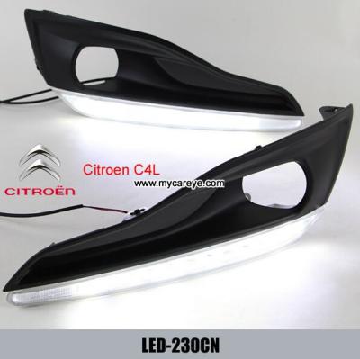 China Las linternas diurnas del coche de la luz corriente de Citroen C-Quatre C4 DRL LED parte en venta