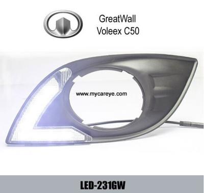 China Tagesvorderes Selbstlicht positionslampen Greatwall Voleex C50 DRL LED zu verkaufen