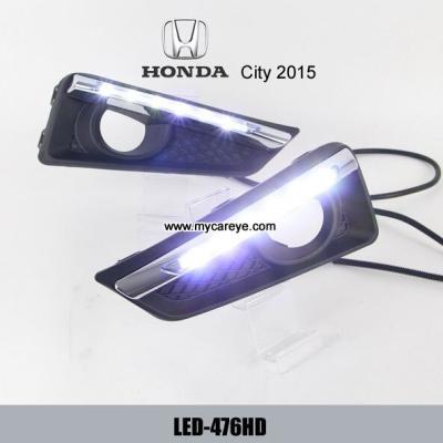 China Nebellicht-Ausrüstungsabdeckungssekundärmarkt treibender Lichter Honda Citys DRL LED vorderer zu verkaufen