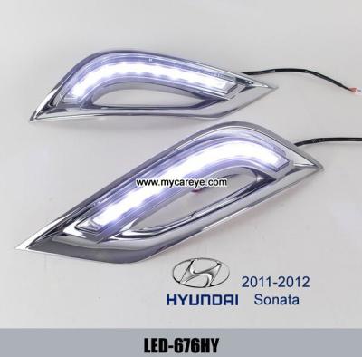 China Luz del día diurna de la conducción de automóviles de la luz corriente de la sonata DRL LED de Hyundai en venta