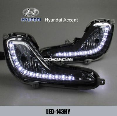 China Luz del día diurna del coche de las luces de conducción del acento DRL LED de Hyundai para la venta en venta