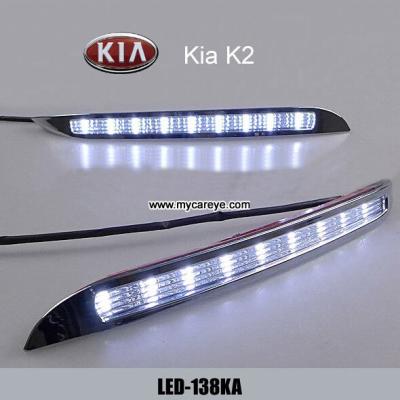 China KIA K2 DRL LED Daytime driving Lights Car front light retrofit fashion for sale