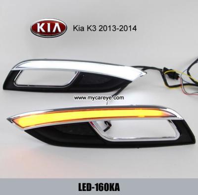 China KIA K3 DRL LED Daytime Running Lights guide auto turn light steering for sale