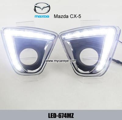 China La conducción de automóviles diurna de la luz corriente de MAZDA CX5 CX-5 DRL LED enciende luz del día en venta