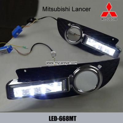 China Fabricante diurno de la luz del coche de las luces corrientes de Mitsubishi Lancer DRL LED en venta