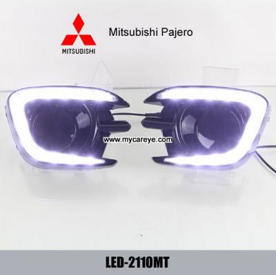 China Luces corrientes diurnas de Mitsubishi Pajero DRL LED que conducen la fábrica de la luz del día en venta