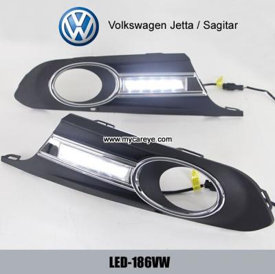 China Luz del día diurna del coche de las luces corrientes de VW Jetta Sagitar 2012-2013 DRL LED en venta