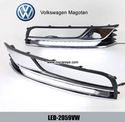 China Luz del día diurna de la conducción de automóviles de las luces corrientes de VW Magotan DRL LED de Volkswagen en venta