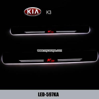 China Kia K3 car led door courtesy logo lights auto Welcome Pedal for sale for sale