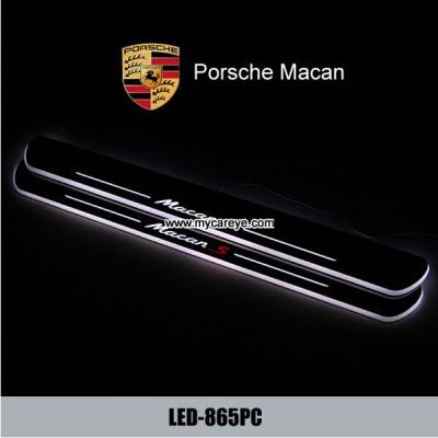 China El specail móvil llevado de las luces de seguridad de la puerta de coche de Porsche Macan rasca la luz en venta