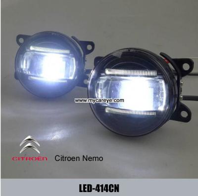 China Luces de conducción diurnas del mercado de accesorios LED de la luz de niebla del frente del coche de Citroen Nemo DRL en venta